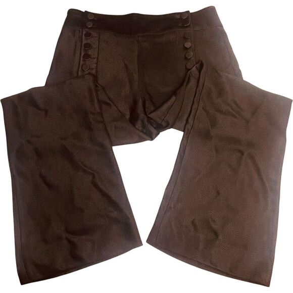 Veronica Beard | Enchanted Evening Sailor Pant High-Rise Flare Size 10 | EUC - Picture 7 of 12